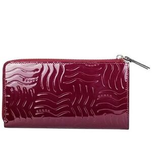 CROSS Women's Leather Zip Around Wallet With Gusset